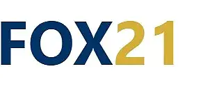 A high-resolution logo for FOX21 News, featuring "FOX" in bold navy blue and "21" in gold, representing local Colorado news coverage, expert legal media commentary, and authoritative broadcast journalism.