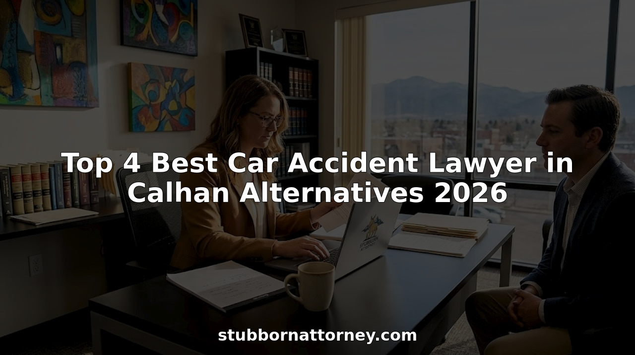 Top 4 Best Car Accident Lawyer in Calhan Alternatives 2026