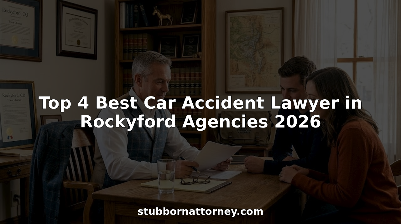 Top 4 Best Car Accident Lawyer in Rockyford Agencies 2026