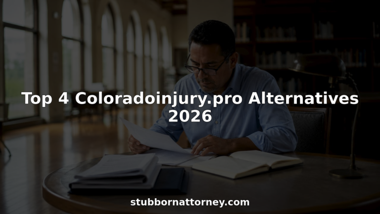 Man reviewing personal injury case documents