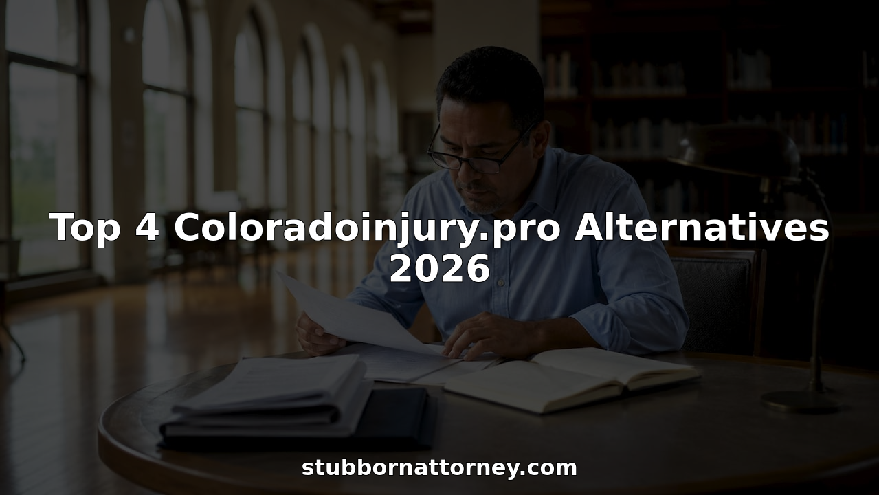 Man reviewing personal injury case documents