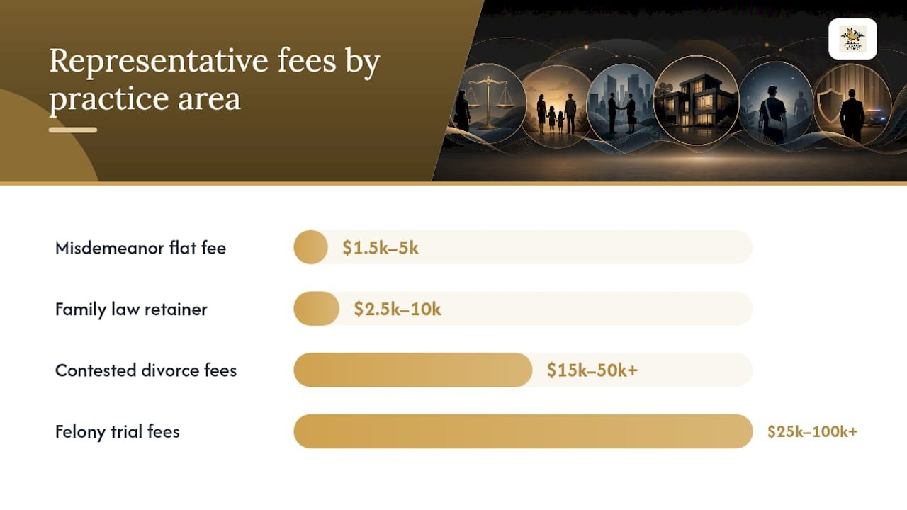 How does your practice area change the cost of legal help? — overview diagram