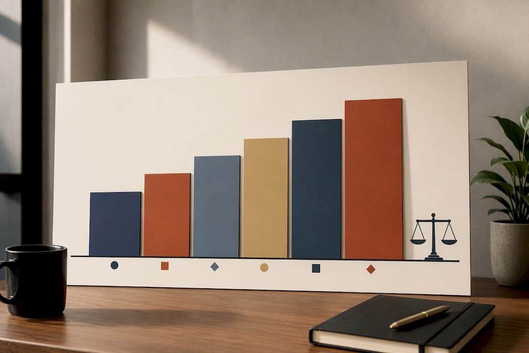 Illustration of staged malpractice damages increases