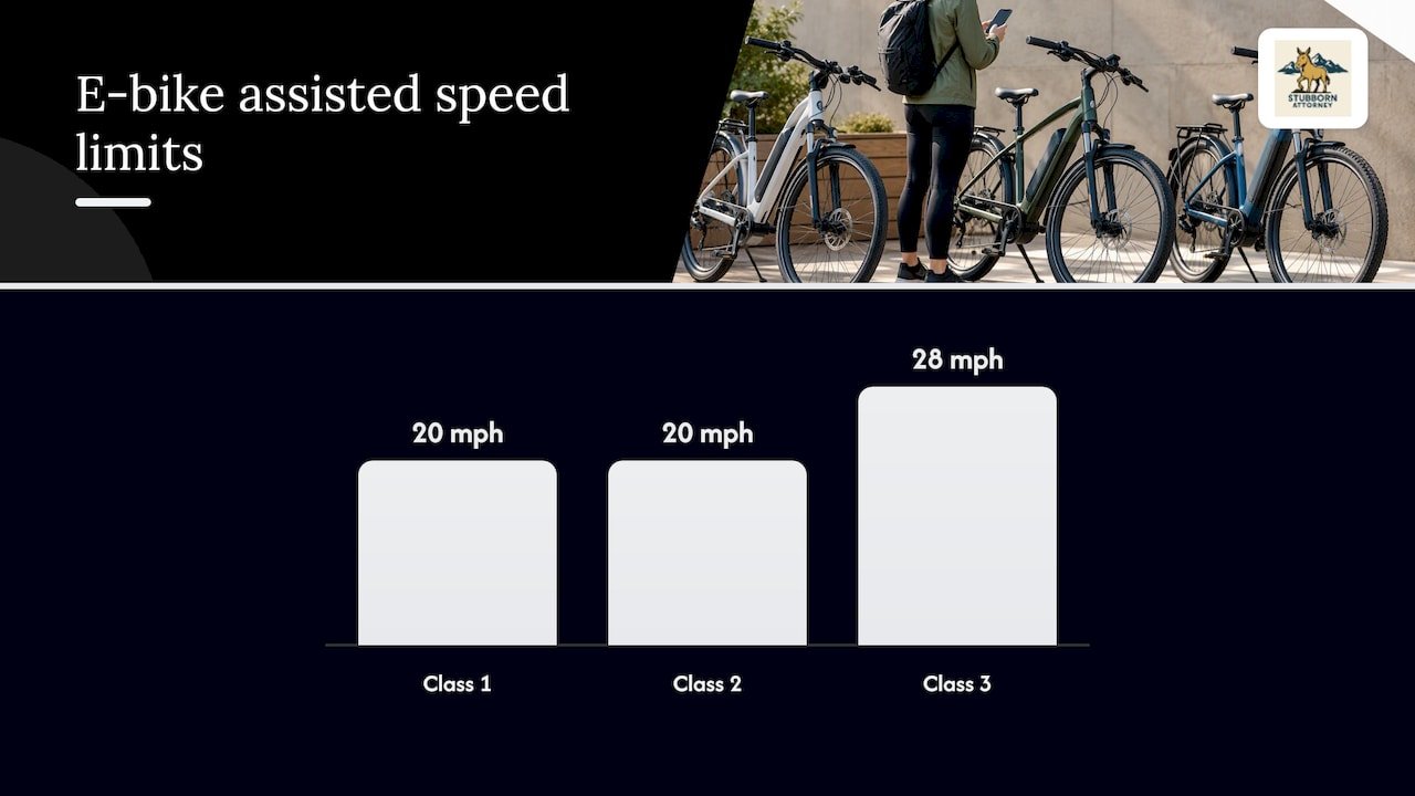 Comparison of three Colorado e-bike classes