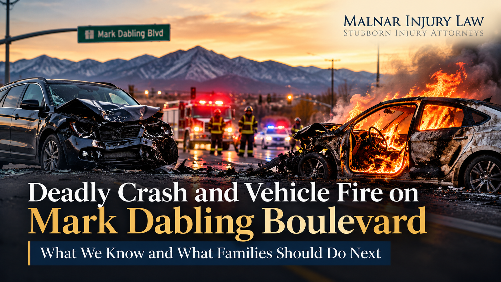A fatal crash and vehicle fire closed Mark Dabling Blvd in Colorado Springs. See what's been reported and what families should know about next steps.
